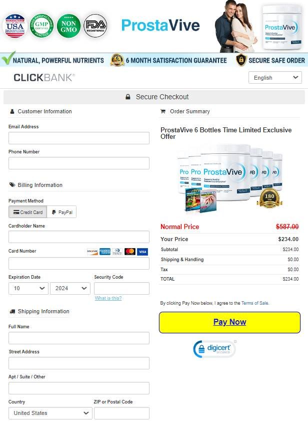 Secure Sugar Defender checkout process and order information